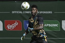 Andre Onana tetap jadi kiper MU lawan Lyon di leg kedua