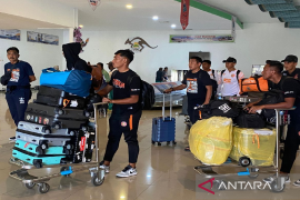 Skuad Persiraja tertahan di Biak karena tidak ada penerbangan