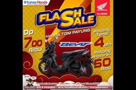 Honda Babel hadirkan promo flash sale Honda Beat DP Rp700 ribu