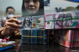 Kamis ini rupiah menguat 2 poin menjadi Rp16.285 per dolar AS