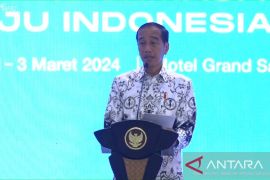 Presiden Jokowi ingatkan soal Indonesia Emas saat Kongres PGRI