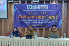 Pemkab Banjar sosialisasikan pengamanan jaringan intra