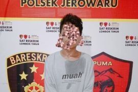 Apes!! maling motor di Lombok Timur tertangkap saat sedang kencan di kamar hotel