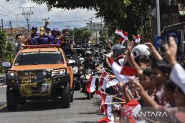 Arak-arakan Adipura Kencana di Ciamis