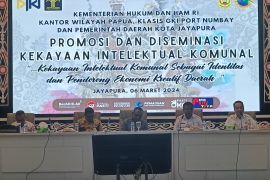 Pemkot Jayapura sosialisasi diseminasi kekayaan intelektual untuk warga