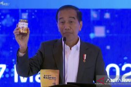 Presiden Jokowi kemukakan sektor UMKM sokong 61 persen PDB nasional