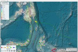 Getaran gempa 6 magnitudo di Sulawesi Utara dirasakan hingga Filipina