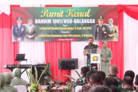 Letkol Inf Dhuwi: Rasa hormat dan pengabdian tinggi bagi Kodim 1001/HSU-BLG