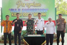 Bupati Banjar resmikan aula Kodim bukti komitmen tingkatkan pelayanan masyarakat