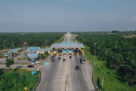 Sejumlah ruas jalan tol luar Pulau Jawa mengalami peningkatan volume jelang Nyepi