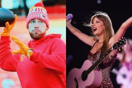 Taylor Swift dan Travis Kelce terpantau kencan malam di Singapura