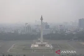 Udara Jakarta tidak sehat, warga direkomendasikan kenakan masker