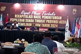 KIP Aceh tetapkan hasil Pileg 2024