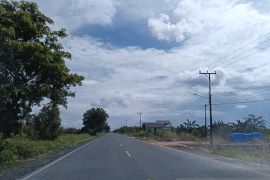 Jalanan lengang jelang atau hari pertama puasa Ramadhan 1445 H