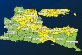 BMKG perkirakan cuaca ekstrem berpotensi melanda sejumlah wilayah di Jatim