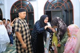 Bupati Labuhanbatu Utara awali safari Ramadhan di Desa Parpaudangan