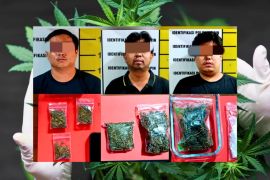 Polres Tapin tangkap tiga pemuda pemilik ganja