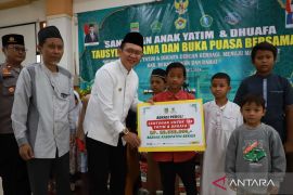 Baznas bersama LDII Kabupaten Bekasi santuni yatim dan dhuafa