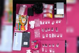 Satpam THM di jalan Koba diciduk Polda Babel usai miliki 32 paket kecil sabu