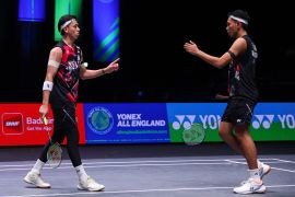 Ke semifinal All England, Fajar/Rian tak ingin lepas peluang