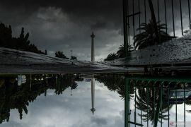 BMKG ingatkan risiko hujan sedang-lebat di sebagian besar RI