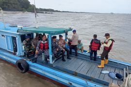 Polair Bangka Selatan gelar patroli di perairan Laut Sukadamai