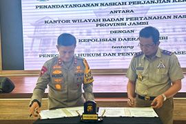 Polda dan BPN Jambi sinergi perkuat penegakan hukum aset Polri