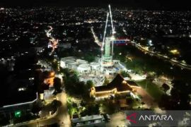 Pemprov Kalsel: Bangunan Tugu berlantai 99 capai 70 persen