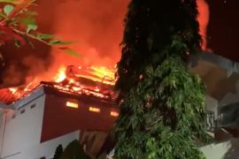 Ruang arsip RS Gatoel Kota Mojokerto terbakar