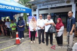 KP2KP Manggar gelar pasar sembako murah bagi wajib pajak