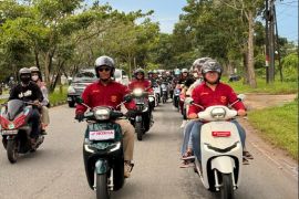 Komunitas Honda hadiri "Fashion Meet Up Honda Stylo 160"