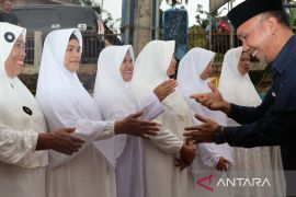 Masyarakat Marancar antusias sambut rombongan safari Ramadhan Pemkab Tapsel