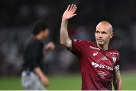Andres Iniesta kena denda pajak di Jepang
