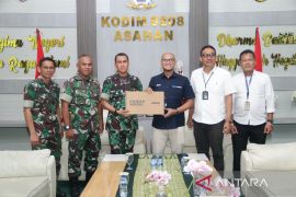Dandim terima kunker Kepala BRI Kisaran