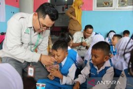 15 anak di Dumai terdeteksi stunting, Apical inisiatif beri tambahan pangan lokal