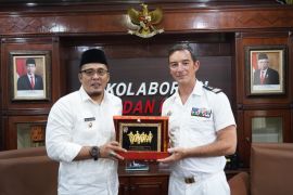 Wakil Wali Kota Medan terima  kunjungan Komandan Kapal Perang Prancis