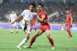 Timnas Indonesia menang tiga gol tanpa balas di kandang Vietnam