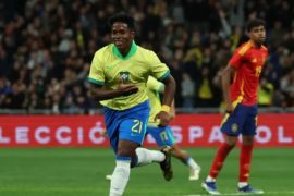 Laga Spanyol vs Brasil berakhir  imbang 3-3