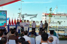 Presiden resmikan Pelabuhan Wani dan Pantoloan di Kawasan Teluk Palu