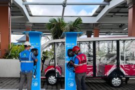 PLN bangun SPKLU di Pura Besakih dukung upacara keagamaan