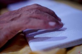 Tadarus braile penyandang disabilitas mata