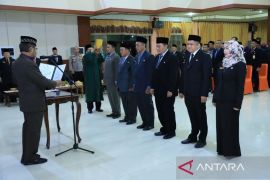 Pj Bupati HSU Lantik enam Pejabat Tinggi Pratama