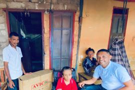 Bantu warga kurang mampu, anggota Polres Tanimbar bantu anak penderita hidrosefalus