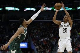 Pelicans tundukkan Bucks skor 107-100