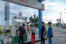 Polres Kulon Progo melaksanakan pengecekan SPBU antisipasi kecurangan