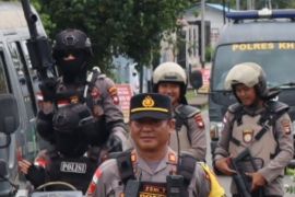 Polres Kapuas Hulu kerahkan 154 personel pengamanan Hari Raya Paskah
