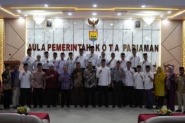 Pimpinan Kemenkumham Sumbar hadiri pengukuhan KDEKS Kota Pariaman