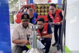 Hiswana Migas Sukabumi pastikan ketepatan takaran BBM di SPBU tidak ada yang kurang