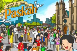 Presiden Jokowi ucapkan selamat peringati Hari Paskah untuk umat Kristiani