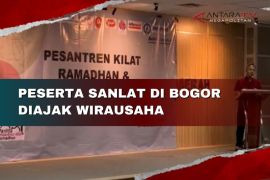 Peserta sanlat di Bogor diajak wirausaha
